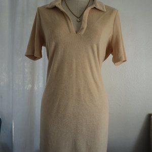 Reformation terry cloth dress size Large
